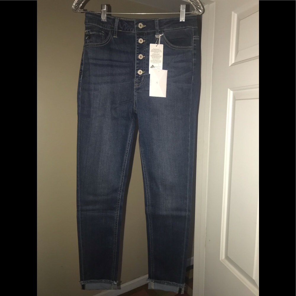 KanCan High Rise Ankle Skinny Jeans